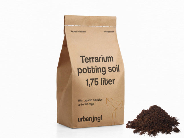 Terrarium Potting Soil - 1.75 Liters - With Organic Nutrition
